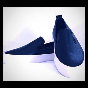 Calvin Klein Logo Slip On Sneakers